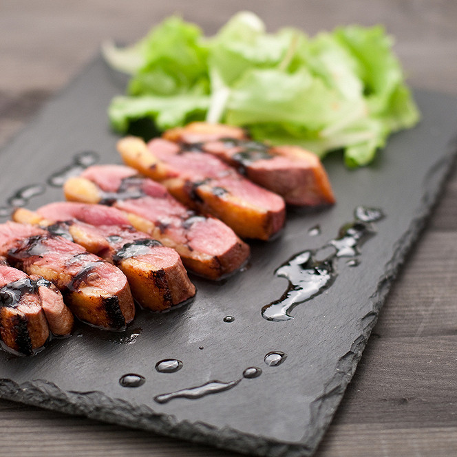 Aiguillettes de canard au miel Weight Watchers