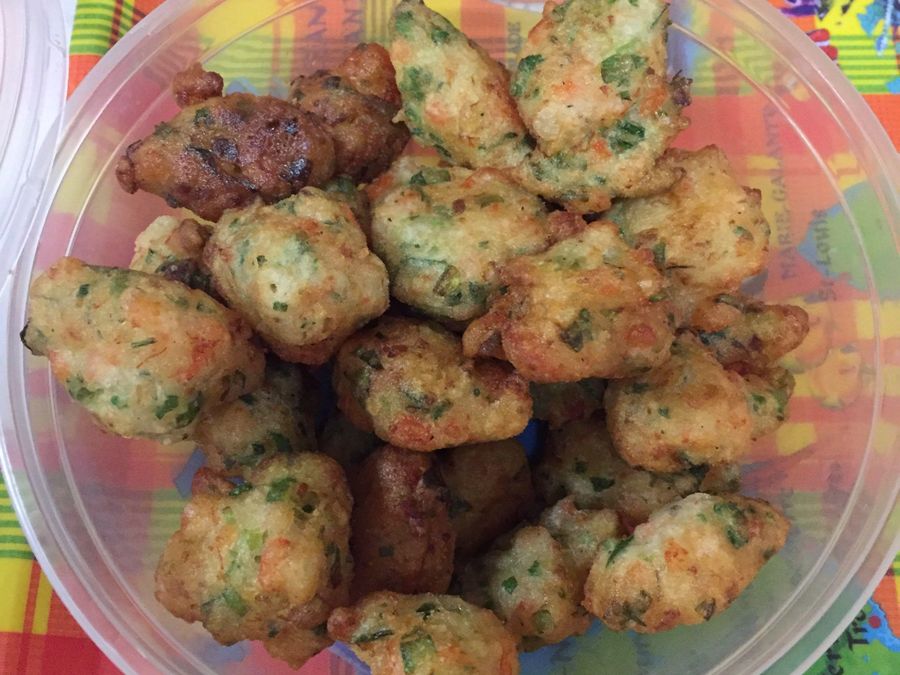 Acras de crevettes