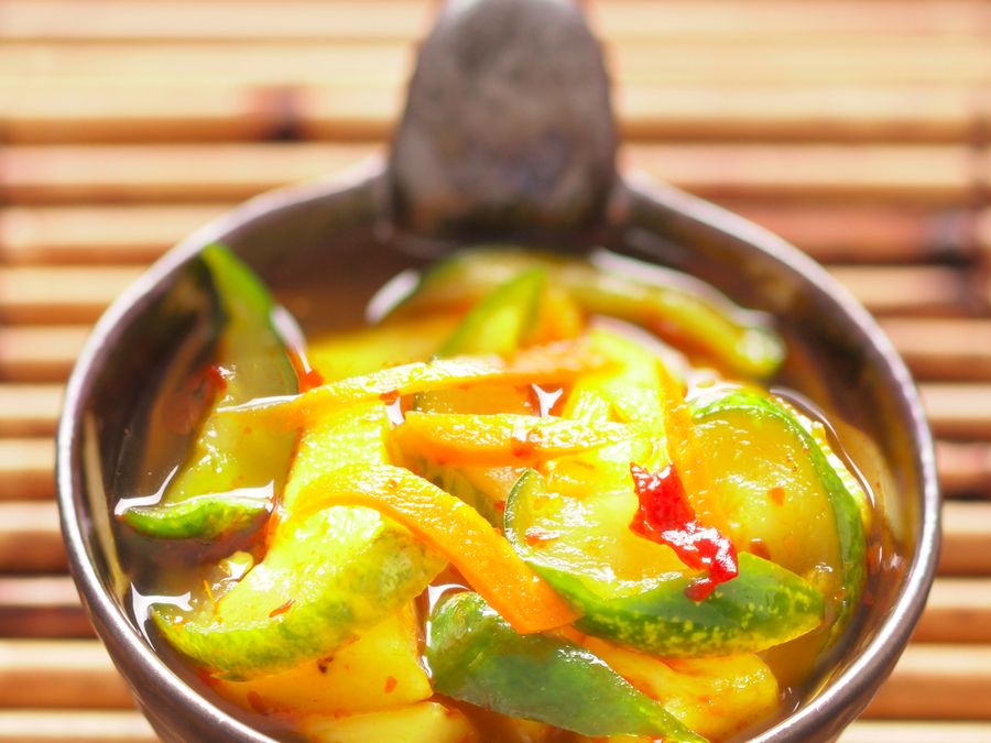 Achards de légumes