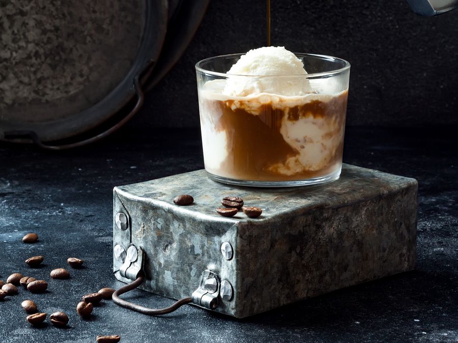 Affogato : café et glace vanille à l'italienne
