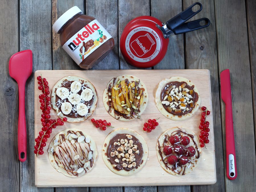 6 ingrédients que l’on peut ajouter sur une crêpe au Nutella®