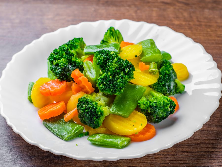 Achard de légumes au Cooking Chef