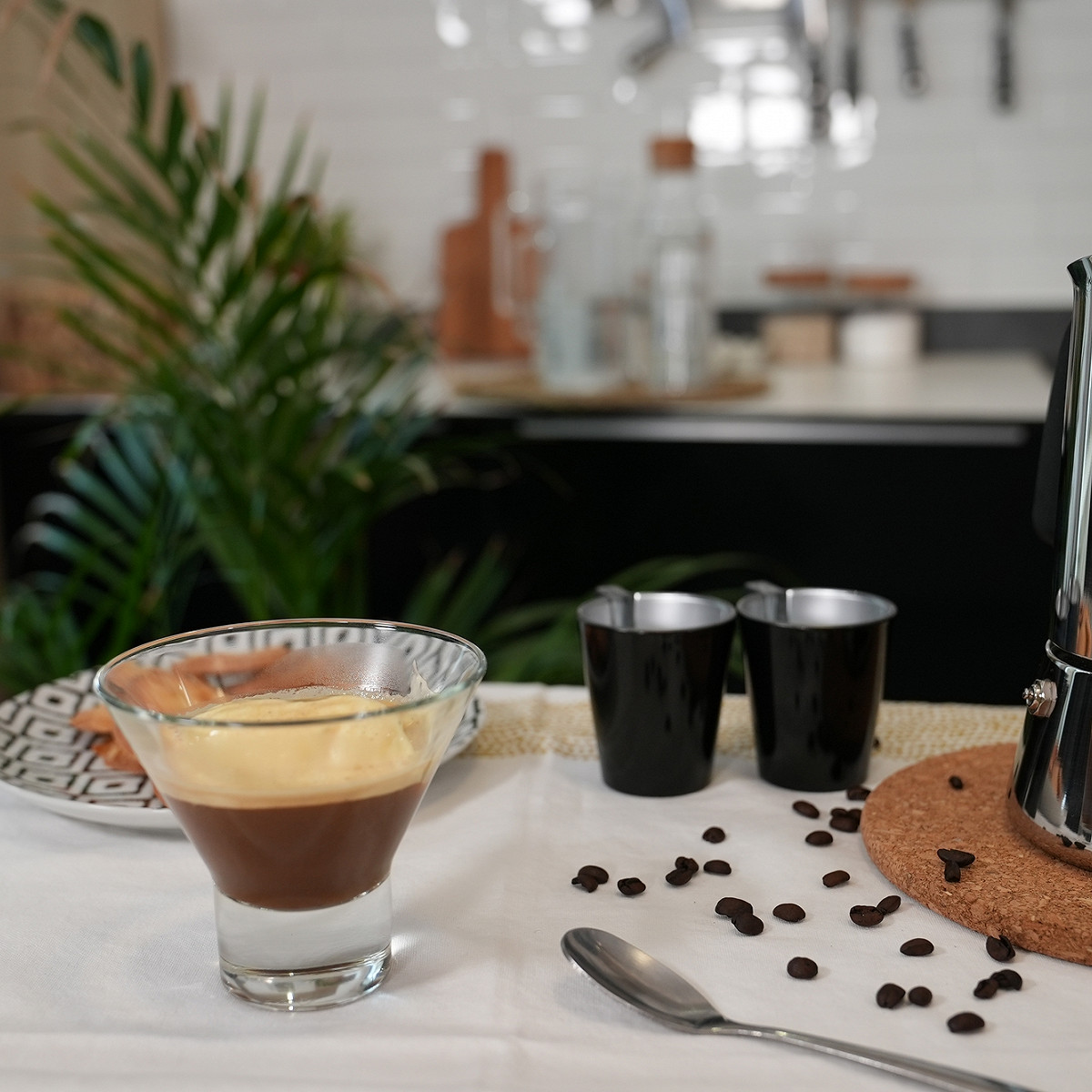 Affogato al caffè