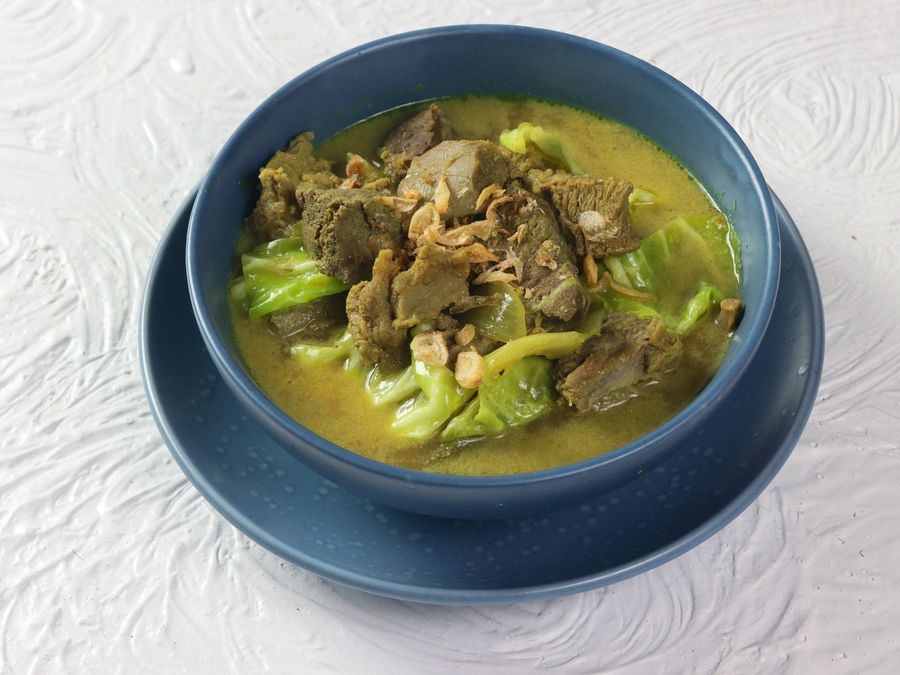 Agneau au lait de coco