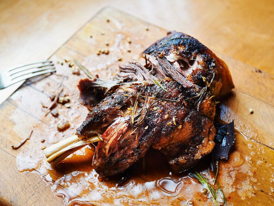 Agneau de Sisteron aux épices de Noël