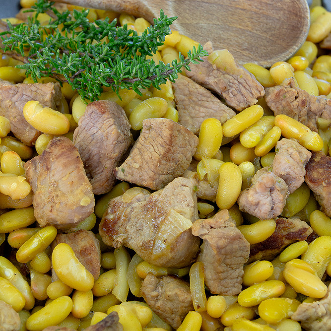 Agneau aux flageolets au Cookeo