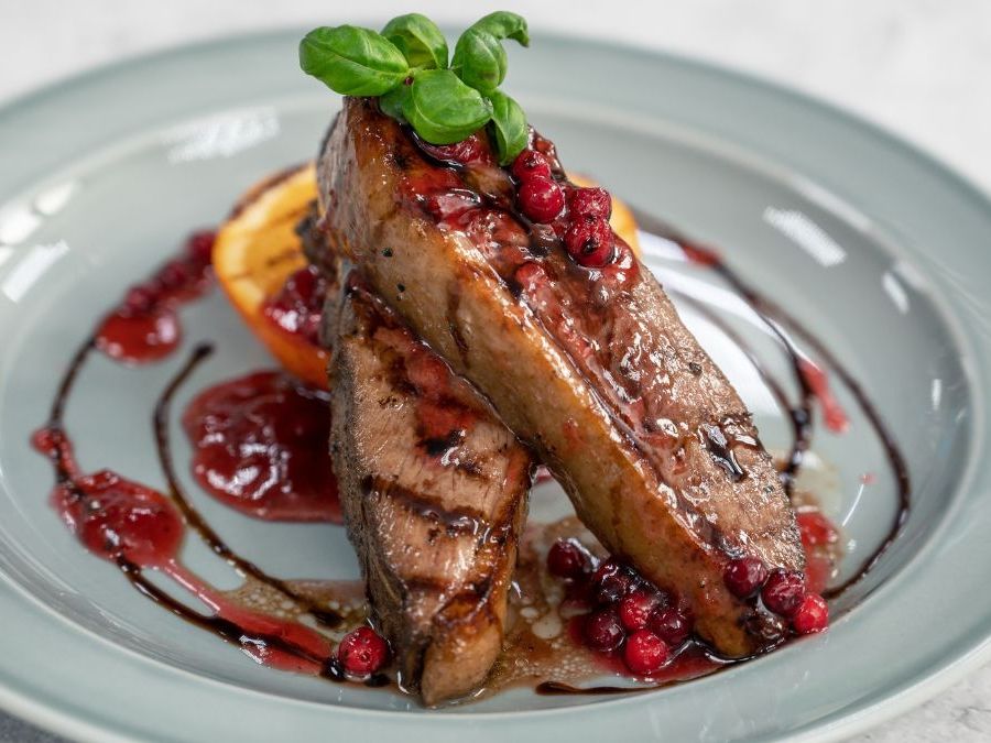 Aiguillettes de canard caramélisées au Airfryer